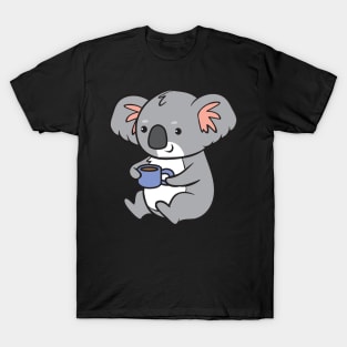 Koala - with coffee T-Shirt